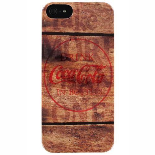 COCA-COLA COVER WOOD IPHONE 5